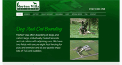 Desktop Screenshot of mortonvillapethotel.com