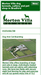 Mobile Screenshot of mortonvillapethotel.com